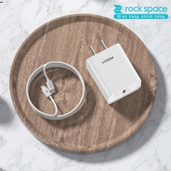 Bộ combo củ sạc nhanh chuẩn PD Rockspace T12 pro