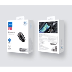 Tẩu sạc xe hơi Rockspace H15 cổng kép A+C PD 30W Car nhỏ gọn sạc không nóng máy BH 12 tháng