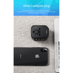 Củ sạc đa chức năng chính hãng Rockspace T20 Multifunctional Plug Travel Charger
