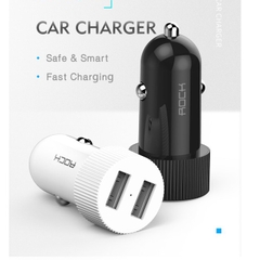 Tẩu sạc trên xe hơi Rockspace Sitor 2 cổng USB