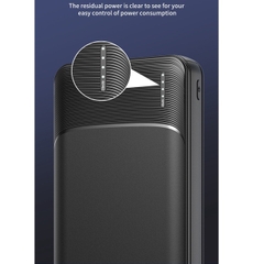 Pin sạc dự phòng rockspacde P200 20000mAh sạc cho mọi dòng điện thoại - Hàng chính hãng bảo hành 12 tháng