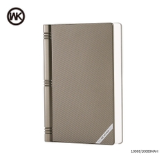 Pin sạc dự phòng WK Bene dung lượng 10.000 mAh hình quyển sách, sạc nhanh, dung lượng thực bảo hành 12 tháng