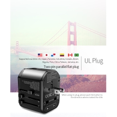 Củ sạc đa chức năng chính hãng Rockspace T20 Multifunctional Plug Travel Charger