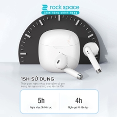 Tai nghe bluetooth không dây nhét tai Rockspace EB300 TWS có mic hàng chính hãng bảo hành 12 tháng