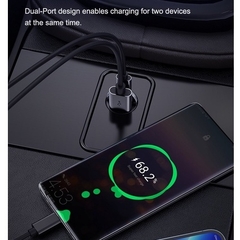 Tẩu sạc xe hơi Rockspace H15 cổng kép A+C PD 30W Car nhỏ gọn sạc không nóng máy BH 12 tháng