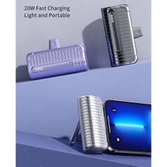 Pin sạc dự phòng thích hợp chân cắm TypeC Rockspace P85 5000mAh sạc nhanh - Hàng chính hãng có bảo hành