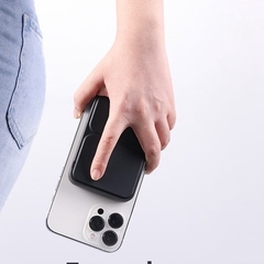 Pin sạc dự phòng không dây kèm giá đỡ điện thoại Rockspace P83 5000mAh sạc nhanh 15W có BH