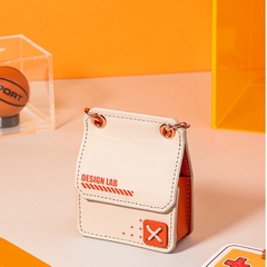 Túi case đựng bảo vệ tai nghe không dây Retro Earcuff Rockspace có dây đeo nhỏ gọn thời trang hàng chính hãng