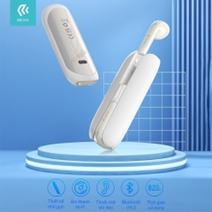 Tai nghe bluetooth không dây nhét tai Devia có mic nghe nhạc liên tục 20h hàng chính hãng có BH
