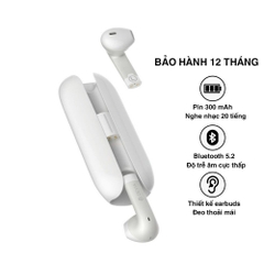 Tai nghe bluetooth không dây nhét tai Devia có mic nghe nhạc liên tục 20h hàng chính hãng có BH