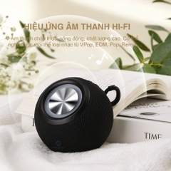 Loa mini bluetooth nghe nhạc không dây Rockspace S55 có micro nghe gọi nhỏ gọn có đầu cắm usb thẻ nhớ Hàng chính hãng