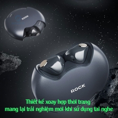 Tai nghe Bluetooth không dây nhét tai TWS Rockspace Rotating Hàng chính hãng BH 12 tháng
