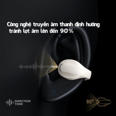 Tai nghe bluetooth không dây kẹp vành tai TWS Rockspace Sound EarCuffs truyền âm qua xương Hàng chính hãng có BH