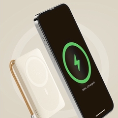 Pin sạc dự phòng không dây sạc nhanh PD 38.5W magsafe Rockspace P89 10000mAh Hàng chính hãng có BH