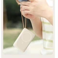 Pin sạc dự phòng không dây sạc nhanh PD 38.5W magsafe Rockspace P89 10000mAh Hàng chính hãng có BH