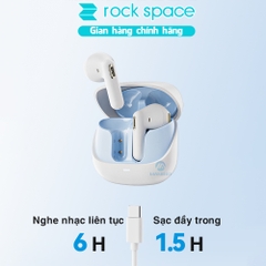 Tai nghe bluetooth không dây nhét tai TWS Rockspace S3 hàng chính hãng bảo hành 1 năm 1 đổi 1