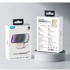 Pin sạc dự phòng không dây Rockspace P20 Pro PD20W Magnetic Holder Wireless tích hợp cáp TypeC dung lượng 10000mAh