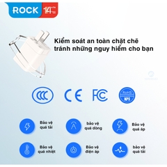 Củ sạc nhanh cho iphone chuẩn PD 20W Rockspace T68 ổn định không nóng hàng bảo hành 12 tháng