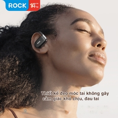 Tai nghe bluetooth không dây kẹp vành tai Rockspace X900 OWS Bluetooth Earphones bảo hành 12 tháng