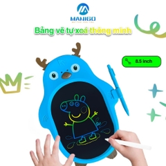 Bảng vẽ tự xóa thông minh đa sắc Manigo KSD01 8.5inch màn hình LCD chống bức xạ ánh sáng an toàn thị lực bảo hành 1 năm