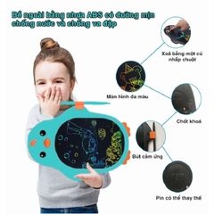 Bảng vẽ tự xóa thông minh đa sắc Manigo KSD01 8.5inch màn hình LCD chống bức xạ ánh sáng an toàn thị lực bảo hành 1 năm