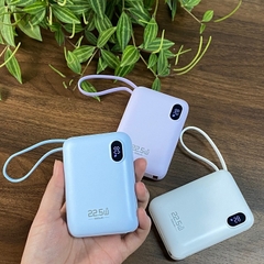Pin sạc dự phòng tích hợp dây sạc Rockspace Y11 mini sạc nhanh 22.5w 10000mAh hàng chính hãng có BH