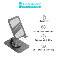 Giá đỡ điện thoại ipad thông minh xoay 360 Rockspace Rotatable chống trượt làm bằng kim loại