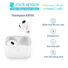 Tai nghe bluetooth không dây nhét tai Rockspace EB300 TWS có mic hàng chính hãng bảo hành 12 tháng
