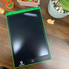 Bảng vẽ viết tự xoá thông minh đa sắc Manigo KS0120-2 12 inch màn hình LCD bảo vệ mắt cho trẻ em BH 1 năm