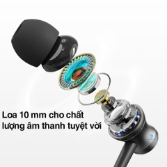 Tai nghe có dây có mic Rockspace ES09 chuẩn cắm TypeC dành cho ip15 samsung huawei xiaomi BH 1 nă