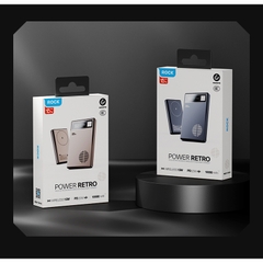 Pin sạc dự phòng không dây 10000mAh sạc nhanh PD 20W Rockspace Retro Magnetic Wireless BH 12 tháng