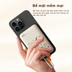 Pin sạc dự phòng sạc nhanh PD 20W Rockspace P28 10.000 mAh Magnetic PD tích hợp cáp sạc nhanh