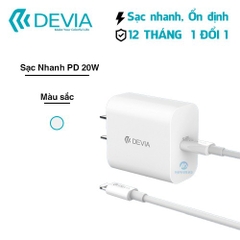 Bộ Sạc nhanh 20W Rockspace T18 hàng chính hãng bảo hành 12 tháng 1 đổi 1