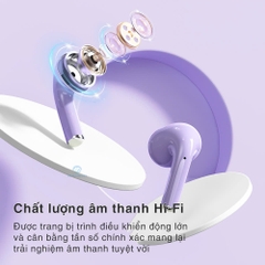 Tai nghe bluetooth không dây nhét tai Rockspace EB600 TWS có mic hàng chính hãng bảo hành 12 tháng