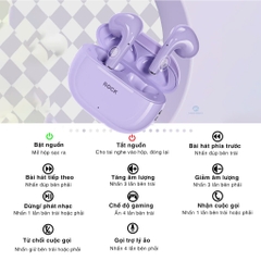 Tai nghe bluetooth không dây nhét tai Rockspace EB600 TWS có mic hàng chính hãng bảo hành 12 tháng