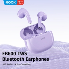 Tai nghe bluetooth không dây nhét tai Rockspace EB600 TWS có mic hàng chính hãng bảo hành 12 tháng