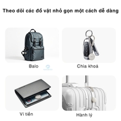 Thiết bị định vị thông minh smart tag ROCKSPACE Wireless positioning chống thất lạc đồ vật có BH
