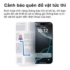 Thiết bị định vị thông minh smart tag ROCKSPACE Wireless positioning chống thất lạc đồ vật có BH