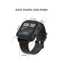 Đồng hồ thông minh định vị trẻ em Manigo M89 Lắp sim nghe gọi độc lập call video chống nước
