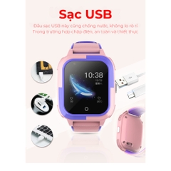 Đồng hồ thông minh định vị trẻ em Manigo MF56 Lắp sim nghe gọi độc lập call video chống nước