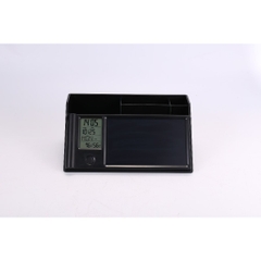 Hộp đựng bút cao cấp Manigo P01001 kèm bảng vẽ tự xóa đồng hồ xem giờ tiện dụng cho bé yêu học tập