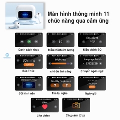 Tai nghe bluetooth không dây nhét tai Rockspace S1 TWS có mic dùng liên tục 5h BH 12 tháng