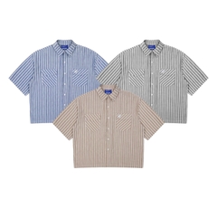 2Striped Boxy Shirt
