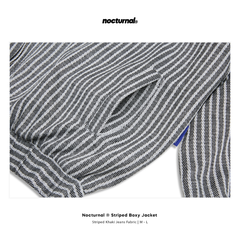 Striped Boxy Jacket