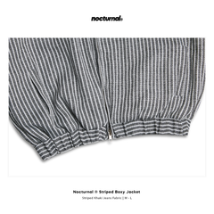 Striped Boxy Jacket