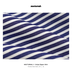 Stripe Zipper Shirt