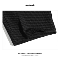 Checkered Track Pants