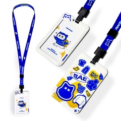 Nocturnal ® Sticker Lanyard &amp; Card Holder