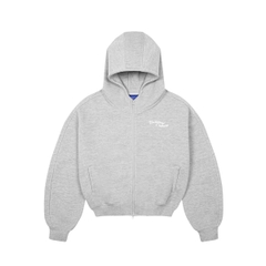 Culture Zipper Boxy Hoodie