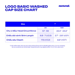 Logo Basic Washed Cap
